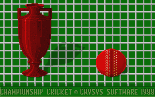 Championship Cricket — sstitle (WOR)