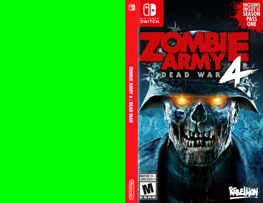 Zombie Army 4 Dead War — box-texture (US)