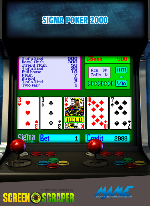 Sigma Poker 2000 box art