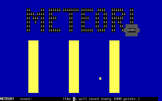 Meteor — sstitle (WOR)