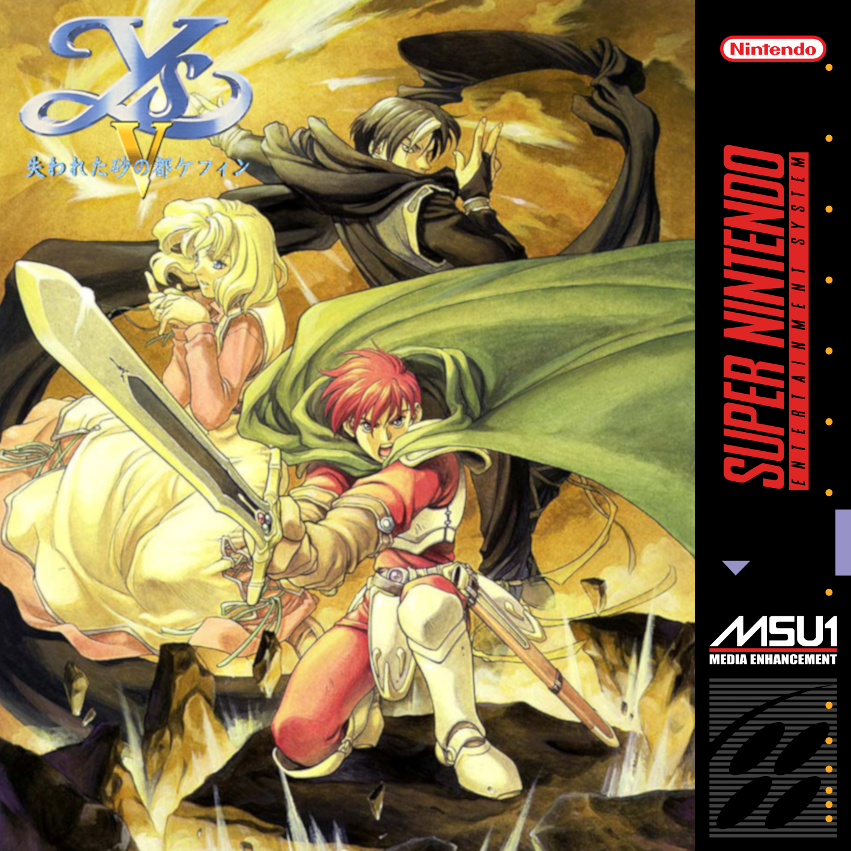 Ys V : Kefin, Lost Kingdom of Sand box art