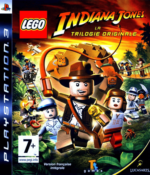 LEGO Indiana Jones - The Original Adventures — box-2D (FR)