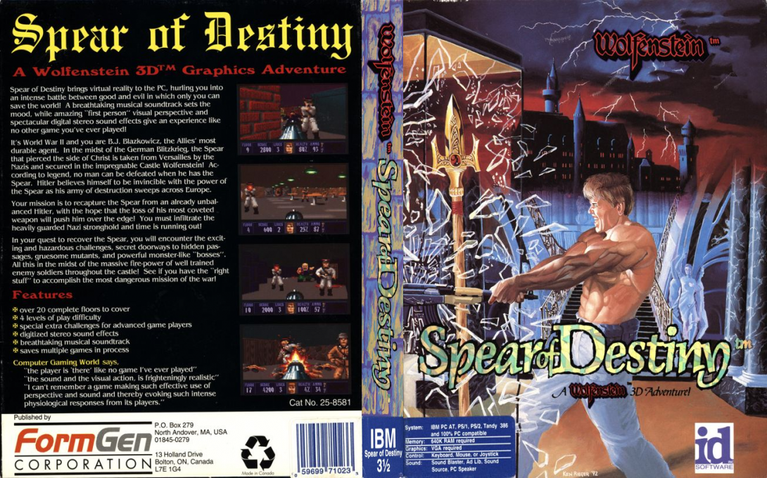 Spear Of Destiny — box-texture (US)