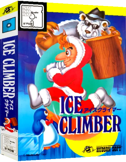 Ice Climber — box-3D (JP)