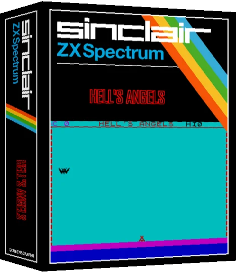 Hell's Angels — box-3D (SS)