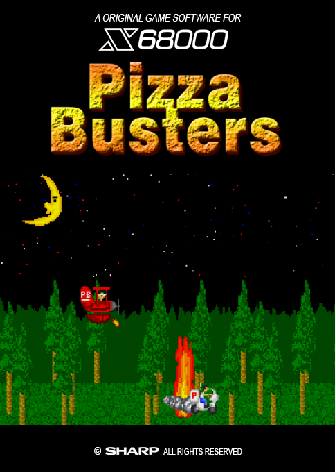 Pizza Busters box art