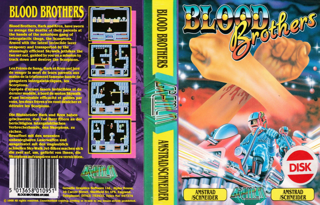 Blood Brothers — box-texture (EU)