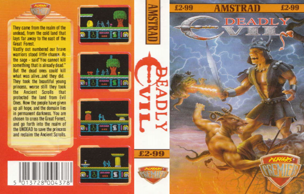 Deadly Evil — box-texture (EU)