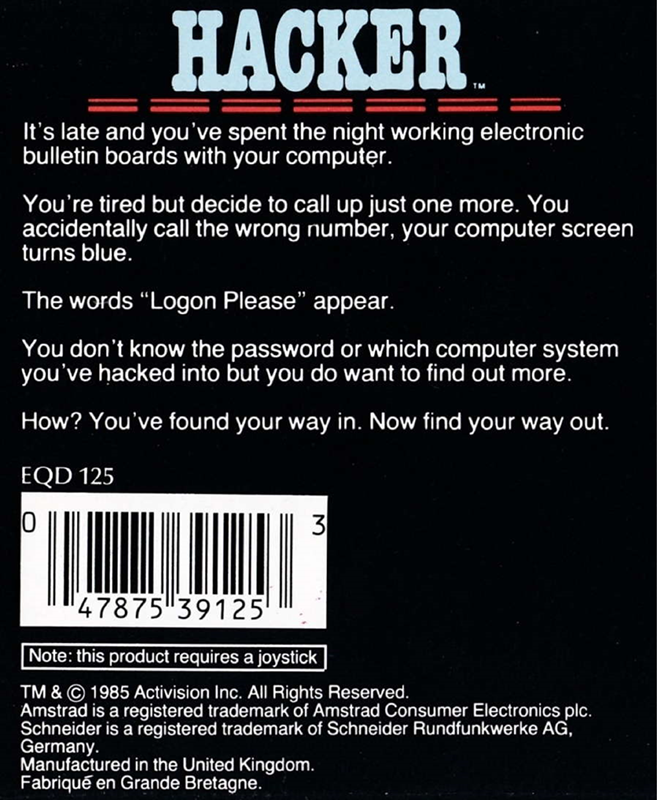 Hacker — box-2D-back (EU)