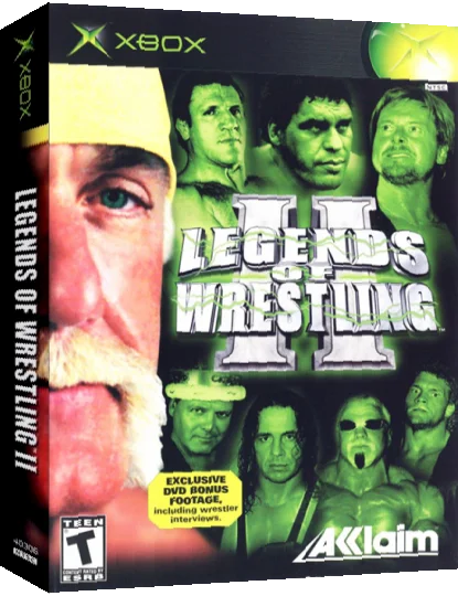 Legends of Wrestling II — box-3D (US)