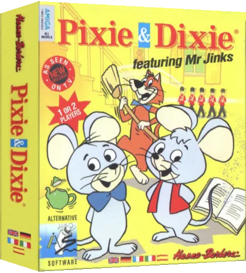 Pixie & Dixie featuring Mr Jinks — box-3D (EU)