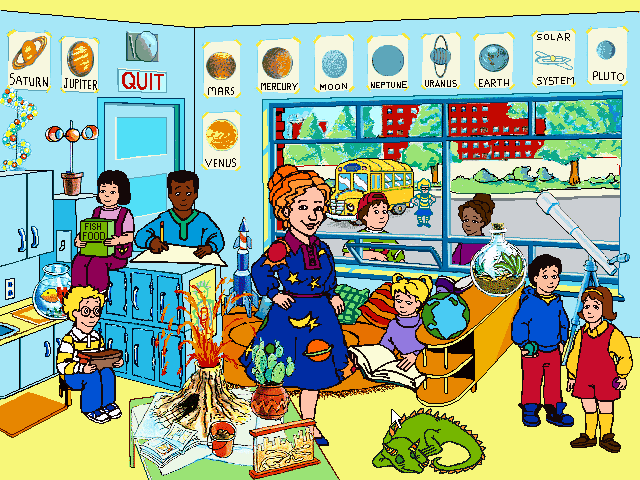 Scholastic's The Magic School Bus Explores the Solar System — ss (WOR)