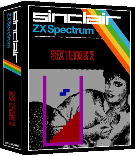Sex Tetris 2 — box-3D (SS)