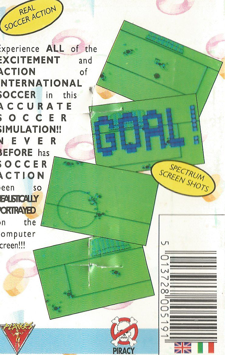 European Soccer Challenge — box-2D-back (EU)