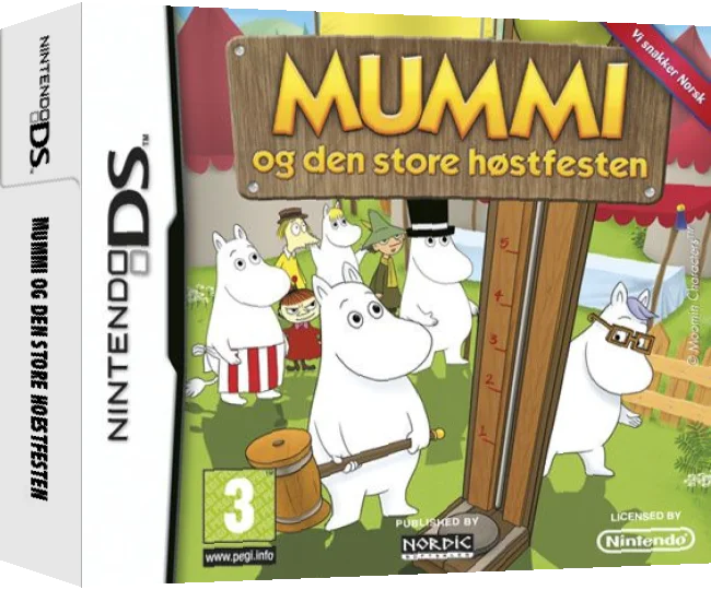 Moomin - The Great Autum Party — box-3D (EU)