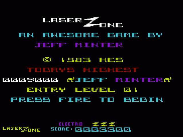 Lazer Zone — sstitle (WOR)