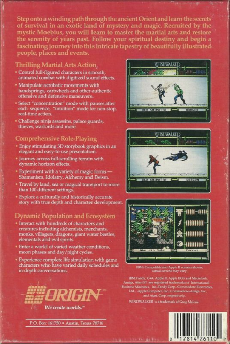 Windwalker — box-2D-back (US)