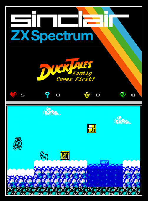 Duck Tales : Family Comes First! — box-2D (SS)