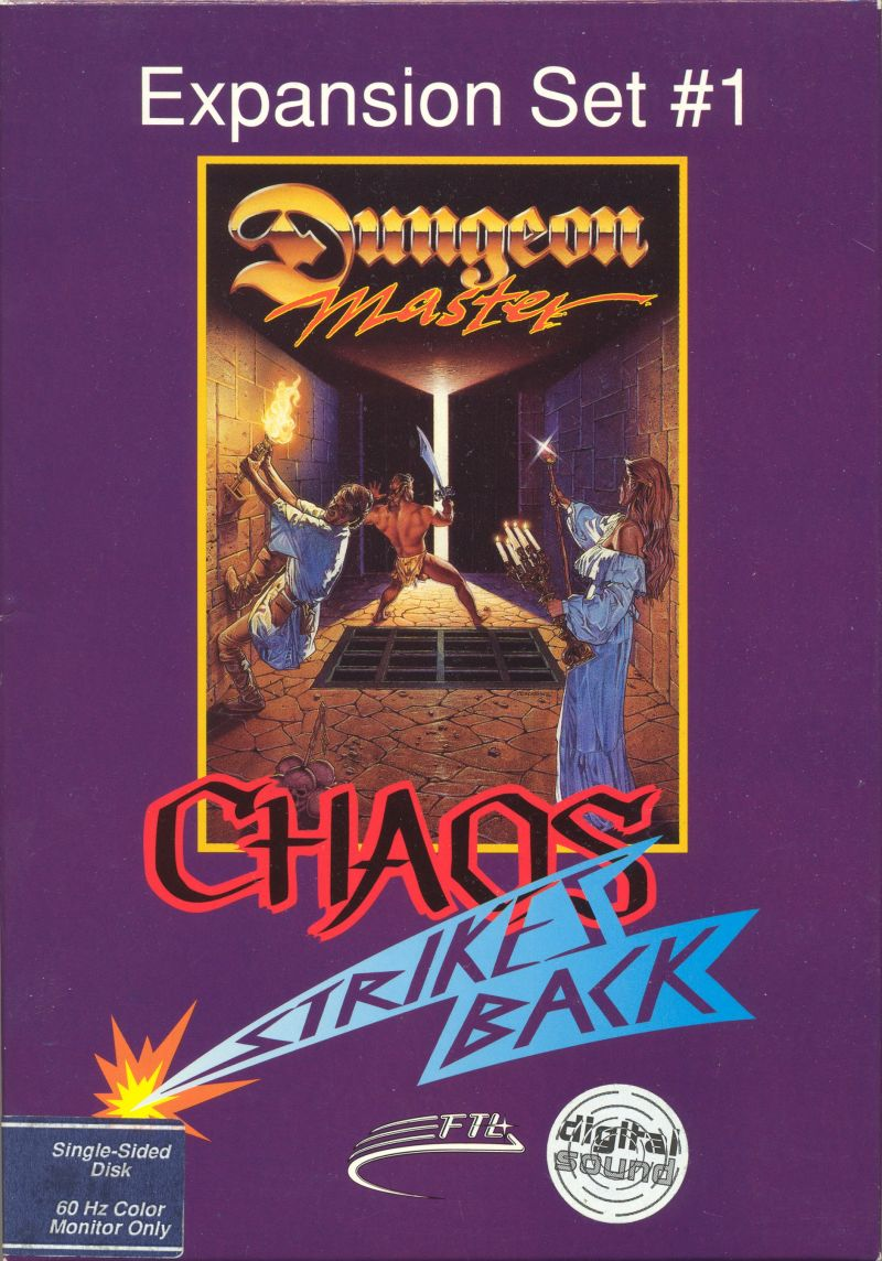 Dungeon Master - Chaos Strikes Back box art