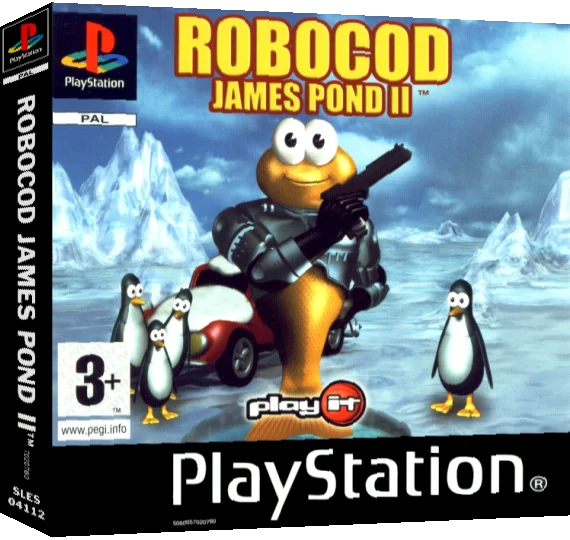 Robocod - James Pond II — box-3D (EU)