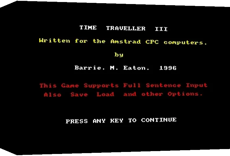 Time Traveller 3 — box-3D (WOR)