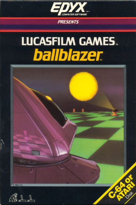 Ballblazer box art