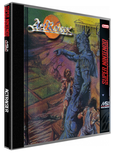 Actraiser — box-3D (US)