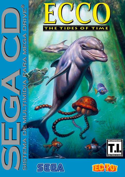 Ecco - The Tides of Time — box-2D (BR)