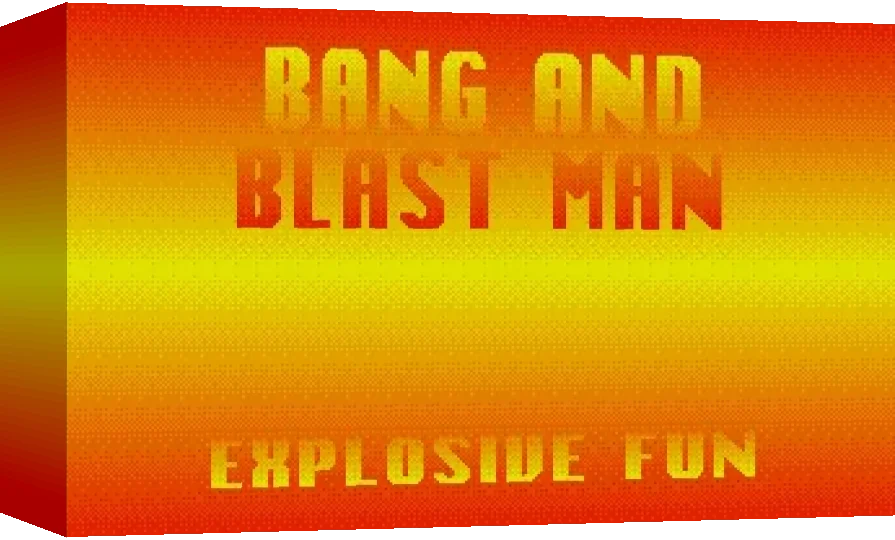 Bang And Blastman - Explosive Fun — box-3D (WOR)