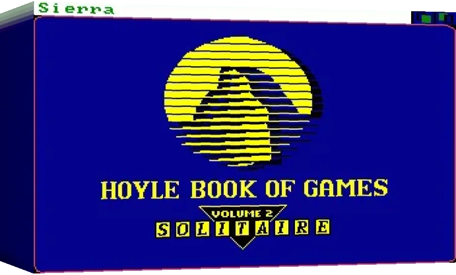 Hoyle Official Book of Games - Volume 2 - Solitaire — box-3D (EU)