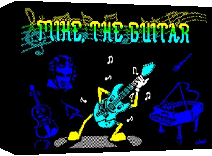 Mike, The Guitar — box-3D (WOR)