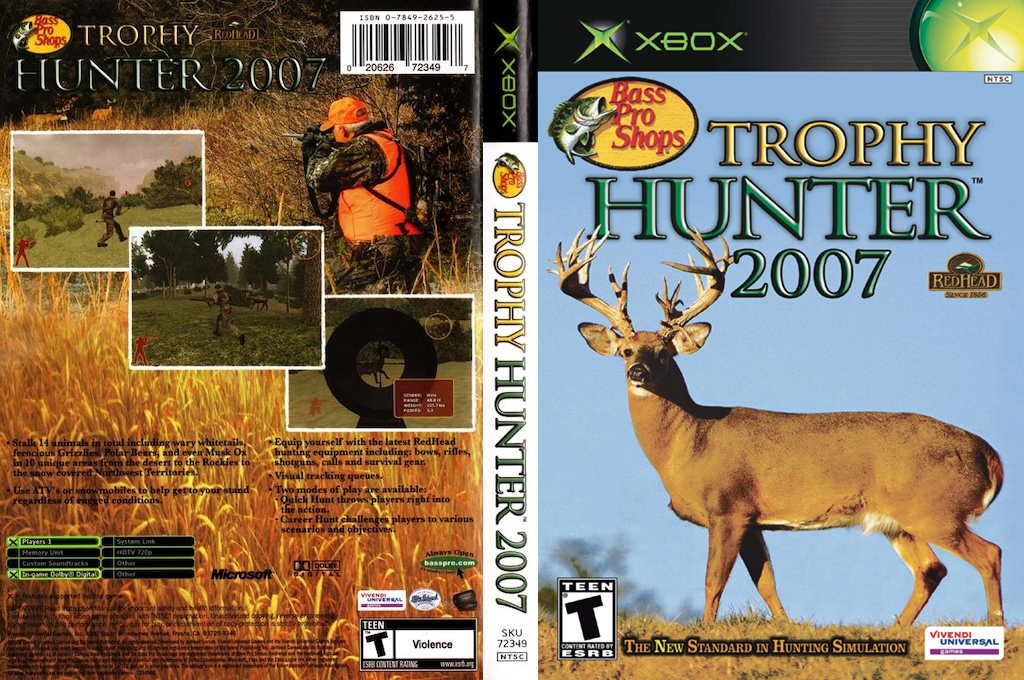 Bass Pro Shops - Trophy Hunter 2007 — box-texture (US)
