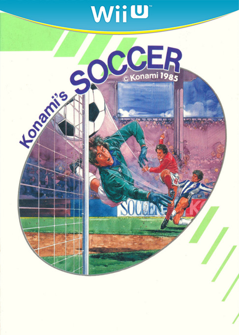Konami's Soccer box art