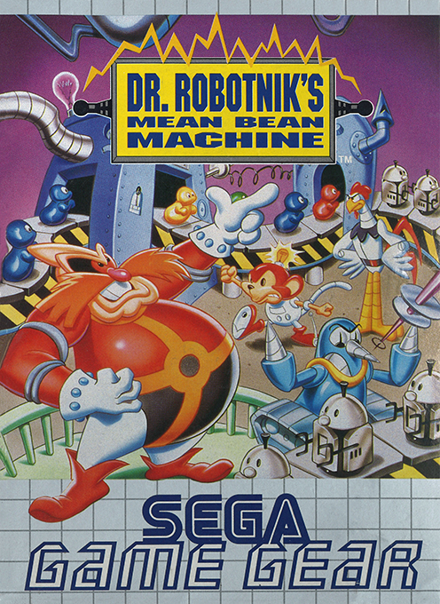 Dr. Robotnik's Mean Bean Machine — box-2D (EU)