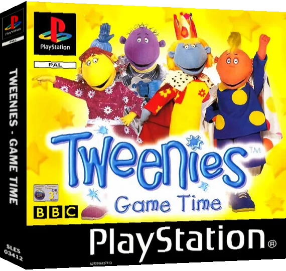 Tweenies - Game Time — box-3D (EU)