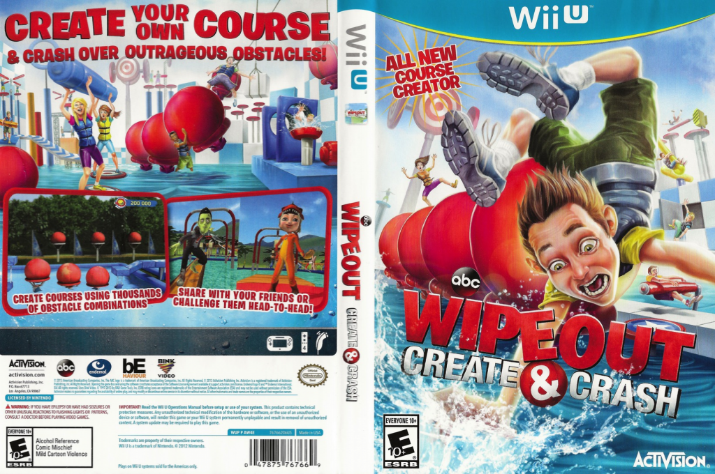 Wipeout Create & Crash — box-texture (US)