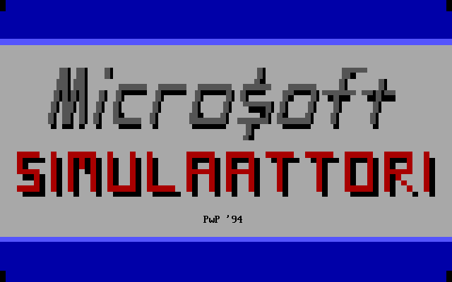 Micro$oft Simulator box art