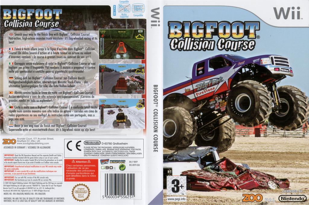 Bigfoot - Collision Course — box-texture (EU)