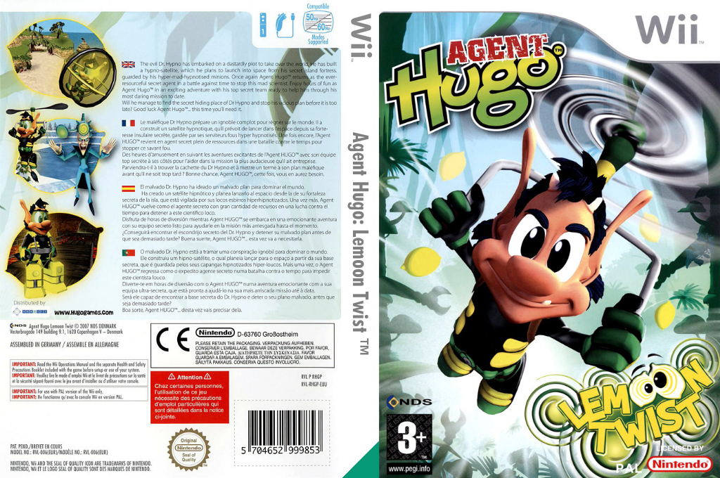 Agent Hugo - Lemoon Twist — box-texture (EU)