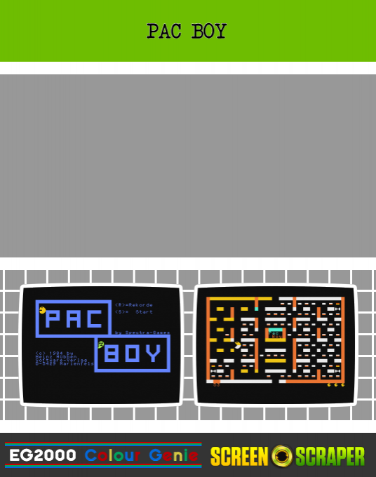Pac Boy — box-2D-back (SS)