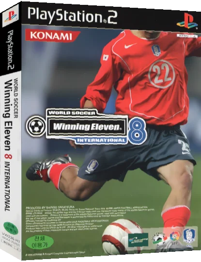 World Soccer Winning Eleven 8 - International — box-3D (KR)