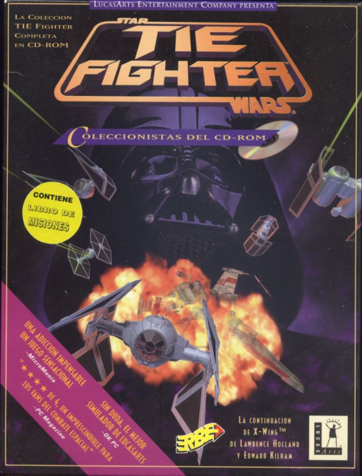 Star Wars TIE Fighter - Collector's CD-ROM — box-2D (SP)