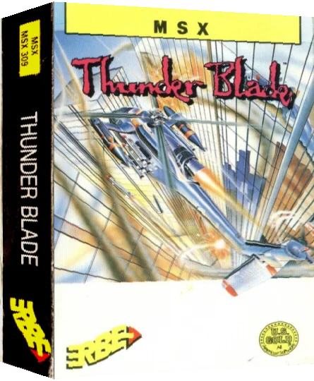 Thunder Blade — box-3D (SP)