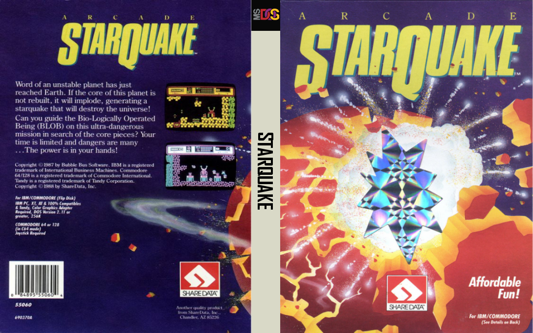 Starquake — box-texture (US)
