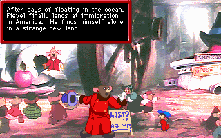 An American Tail - The Computer Adventures of Fievel and His Friends — ss (US)