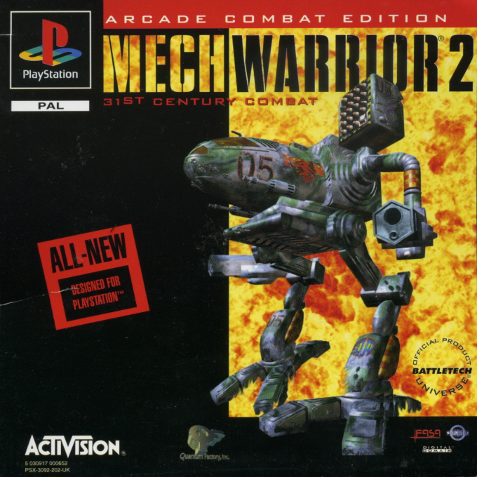 MechWarrior 2 - 31st Century Combat - Arcade Combat Edition — box-2D (EU)