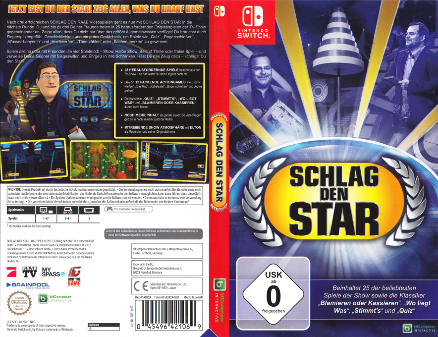 Schlag Den Star — box-texture (EU)