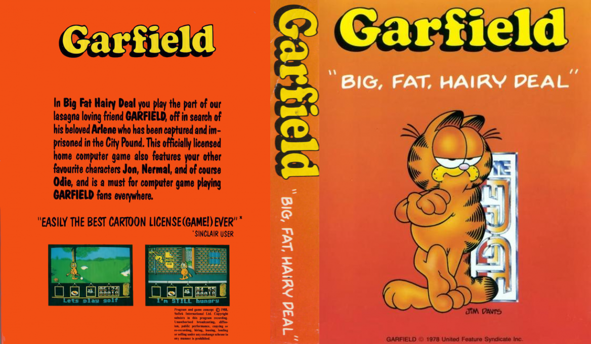 Garfield - Big, Fat, Hairy Deal — box-texture (EU)