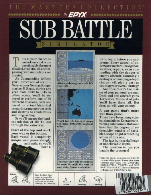 Sub Battle Simulator — box-2D-back (US)
