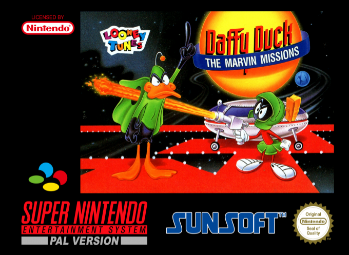 Daffy Duck - The Marvin Missions — box-2D (EU)